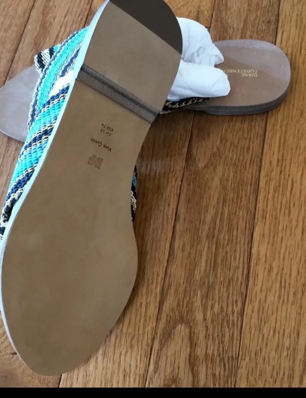 Diane Von Furstenberg Cindi Slide Sandals - Picture 7 of 9